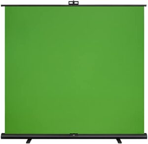 elgato green screen xl – extra wide 79×72 chroma key panel, wrinkle-resistant fabric for background removal for streaming, video conferencing, on instagram, youtube, tiktok, zoom, teams, obs