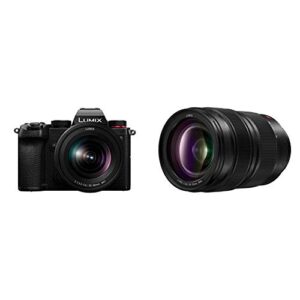 panasonic lumix s5 full frame mirrorless camera (dc-s5kk) and lumix s pro 24-70mm f2.8 l-mount interchangeable lens (s-e2470)
