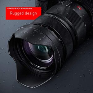 Panasonic LUMIX S5 Full Frame Mirrorless Camera (DC-S5KK) and LUMIX S Pro 24-70mm F2.8 L-Mount Interchangeable Lens (S-E2470)