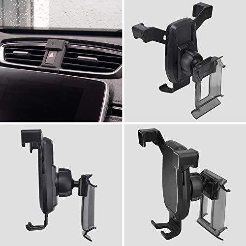 AYADA Phone Holder Compatible with Honda CRV, CR-V Phone Holder Phone Mount Upgrade Design Gravity Auto Lock Handsfree Stable Without Jitter Easy to Install CRV CR-V 2017 2018 2019 2020 Accessories