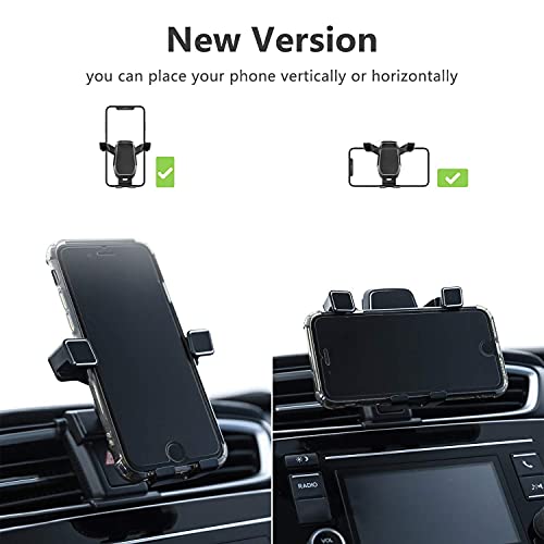 AYADA Phone Holder Compatible with Honda CRV, CR-V Phone Holder Phone Mount Upgrade Design Gravity Auto Lock Handsfree Stable Without Jitter Easy to Install CRV CR-V 2017 2018 2019 2020 Accessories