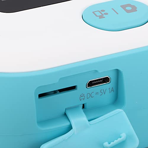 Printing Camera, Instant Print Camera One‑Click Portable Digital Camera for Children for Kid(Blue)