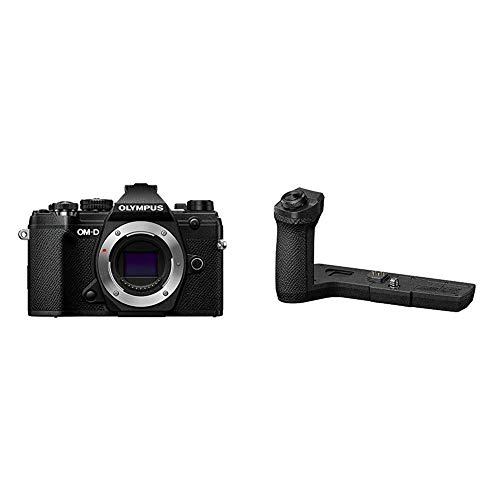 Olympus OM-D E-M5 Mark III Body Black with Olympus ECG-5 Grip for E-M5 Mark III