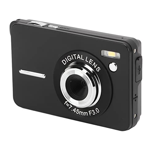 2.7 Inch Small Digital Camera for Kids, Portable 4K 56MP 20x Zoom Digital Video Camera, 750mAh Battery,Supports 128G Memory Card, for Teens Beginners Students Boys Girls Seniors