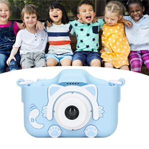 Tgoon Children Camera, Kids Camera 2000W Pixels Auto Focus Quakeproof for Christmas(Blue)