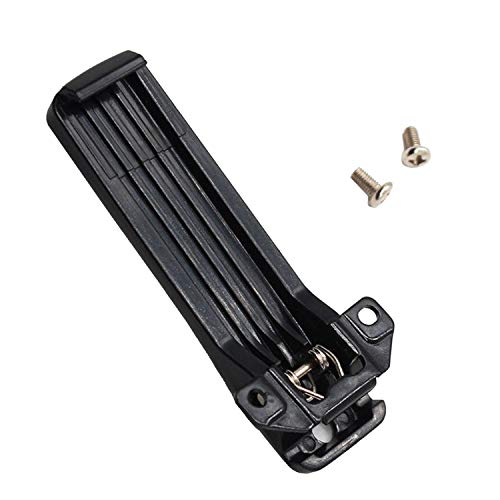 KBH-10 Belt Clip Compatible for Kenwood TK-270G TK-272G TK-2200 TK-3200 TK-3300 TK-280 TK-380 TK-290 TK-390 TK-260G TK-2302 TK-3302 Radio (6 Pack)