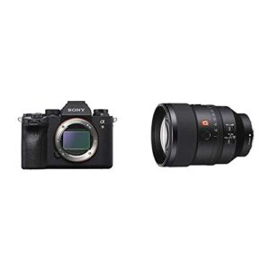 sony a9 ii mirrorless camera: 24.2mp full frame mirrorless interchangeable lens digital camera with fe 135mm f1.8 g master telephoto prime lens