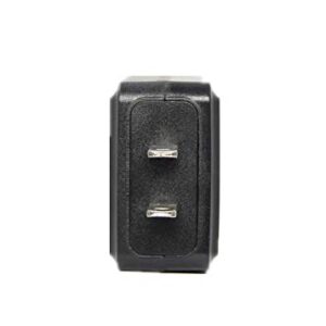 USB Wall Charger 5V 2A Power Adapter with 10W US Plug Block for Tablets and Phones with Power Delivery (Black 1pack)