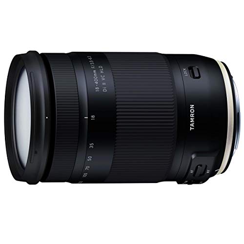 Tamron 18-400mm f/3.5-6.3 Di II VC HLD Lens for Canon EF, Bundle with ProOptic 72mm Filter Kit, Cleaning Kit, Lens Cap Tether