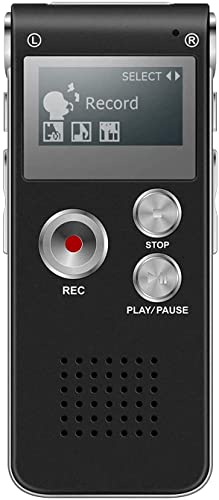 32GB Digital Voice Recorder Mini Voice Recorder Upgraded Small Audio Recorder with MP3&USB for Lectures, Meetings, Interviews…