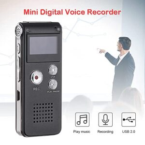 32GB Digital Voice Recorder Mini Voice Recorder Upgraded Small Audio Recorder with MP3&USB for Lectures, Meetings, Interviews…