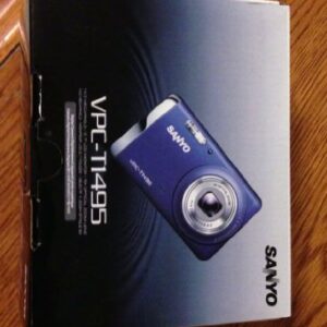 Sanyo Vpc-t1495 14MP Digital Camera | Blue