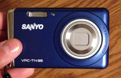 Sanyo Vpc-t1495 14MP Digital Camera | Blue