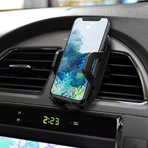 Phone Mount for Car, 360°Rotatable Car Phone Holder for Dashboard Windshield Air Vent, Compatible with iPhone 12/11/Pro, Samsung and More, Universal Cell Phone Holder with Clip and Suction Cup