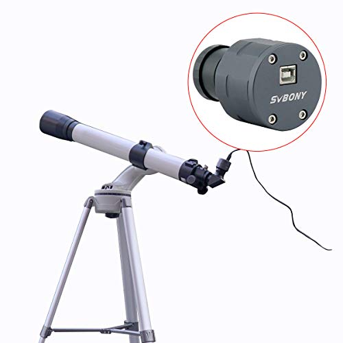SVBONY SV305 Telescope Camera CMOS Digital Eyepiece USB 2MP 1.25 inch Astronomy Camera Dynamic Observation for Telescope Planetary Viewing Photography