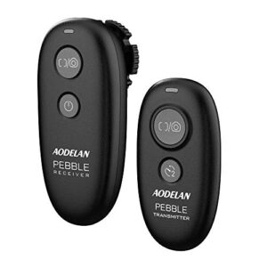 aodelan wireless shutter release for canon t7, t7i,eos rp, t6, 5d mark iv, t3i, sl1, t3, 1300d,6d, t5,t2i, replace canon rs-60e3 and rs-80n3 remote switch