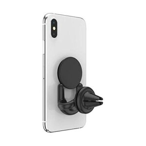 PopSockets: PopMount 2 Non-Adhesive Car Vent Mount Handsfree Support for Smartphones and Tablets - Black