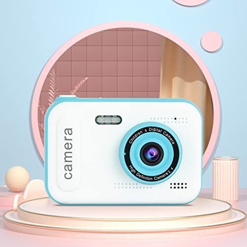 SLR Camera, 20 Megapixel HD Front and Rear Dual Camera Children's Camera Built-in Mic Supports 8X Digital Zoom Children's Gifts