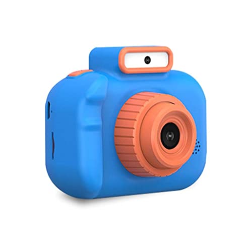 MEENE 4000w Front Rear Dual Lens Digital Camera Mini Video Photo SLR Cameras Cartoon Toys Children Birthday Gifts (Color : Blue)