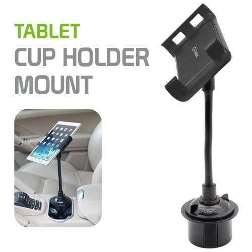 Cellet Cup Holder Phone Mount & Tablet Mount Gooseneck Compatible with iPad Pro Air Mini iPhone 14 Pro Max Plus 13 12 11 Note 20 10 Galaxy Z Fold Z Flip S22 S21 S20 Google Pixel Kindle Fire HD 8 10