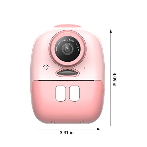 Children's Instant Print Camera, 26MP Digital Camera for Kids Aged 3-14 Ink Free Printing 1080P Video Camera with 32GB SD Card,Color Pens,Print Papers