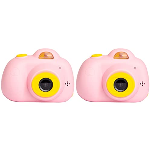 ibasenice Girl Toddler Toys 2sets Mini Recorder Children Baby Camera Plaything Gifts Child Photography Digital Toys Kid Sports Use Portable Plastic Photo Toy Decorative Selfie Kids Outdoor Playset