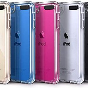 iPod Touch 7 Case Clear,IDWELL Touch 6 Touch 5 Case with 2 Screen Protectors, Clear Slim Soft TPU Bumper Hard Cover for iPod Touch 5/6/7th Generation (Latest Model,2019 Released), HD Clear