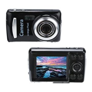 digital camera, 2.4″ tft lcd screen,camera with 16x digital zoom, compact portable camera for kids students teens adult.