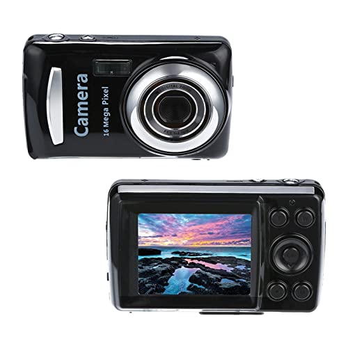 Digital Camera, 2.4" TFT LCD Screen,Camera with 16X Digital Zoom, Compact Portable Camera for Kids Students Teens Adult.