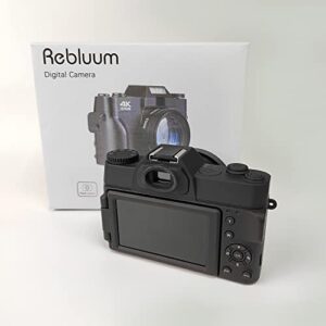 rebluum- video cameras, full hd 24.0 mp ir night vision camera recorder 3.0 inch ips screen