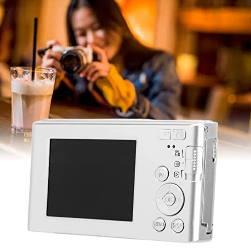 Portable Digital Camera, 1080P 38MP Digital Camera for Kids, Anti Shake Video Camera with 16X Zoom and 2.4in Screen, Built in Fill Light, Point and Shoot Camera for Teens Beginners