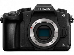 panasonic lumix g85 body 4k mirrorless camera, inbody dual i.s 2.0, 16 megapixels, 3 inch touch lcd, dmc-g85kbody (usa black) (renewed)