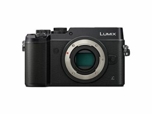 panasonic lumix gx8 body mirrorless 4k camera body, dual i.s. 1.0, 20.3 megapixels, 3 inch touch lcd, dmc-gx8kbody (usa black)