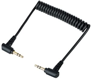 movo mc1 3.5mm audio cable – dual male 3.5mm trs cable for audio mixers, microphones, cameras, recorders, car speakers, and more