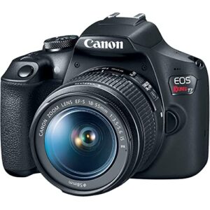 Camera Bundle for Canon EOS Rebel T7 with EF-S 18-55 mm f/3.5-5.6 is II + Accessories Bundle (64GB, 50in Tripod, Extra Battery, and More)