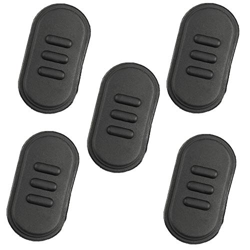 KOOBOOK 5Pcs Talk PTT Launch Key Switch Button for Motorola A10 A12 A10D CP110 Two Way Radio