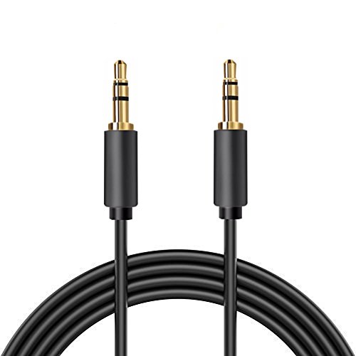 Nextronics 3.5 mm Male to Male Stereo Audio Cable, Gold Plated, Slim Connector, (30ft | 10M)