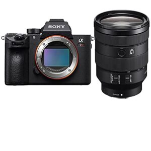 sony alpha a7r iv mirrorless digital camera (v2) with fe 24-105mm f/4 g oss e-mount lens