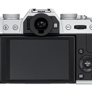 Fujifilm X-T10 Silver Mirrorless Digital Camera Kit with XC16-50mm F3.5-5.6 OIS II Lens