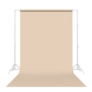 savage seamless paper photography backdrop – color #19 egg nog, size 86 inches wide x 36 feet long, backdrop for youtube videos, streaming, interviews and portraits – made in usa