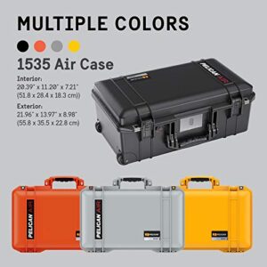 Pelican Air 1535 Case No Foam - Yellow