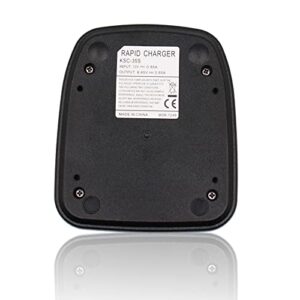 KSC-35S Rapid Charger Fit for Kenwood TK-2200LP TK-2300VP TK2300 TK2400 TK2402 TK-3200L TK-3302UK TK3400 TK-2300 TK-3300 TK-2400 TK-3400, KNB-45L KNB-63L KNB-65L Li-ion Battery Charger