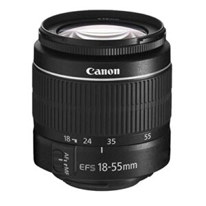 Canon EOS Rebel T7 DSLR Camera w/ 18-55mm F/3.5-5.6 III Lens + 32GB SD Card + More (Renewed)