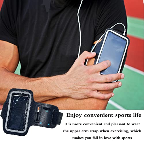 MP3 Player Running Exercise Armband, Adjustable Length Arm Band , Waterproof, Built-in Key Pocket, Headphone Slot, Sports Armband Protector for MP3 Players from Agptek, Aiworth, Hotechs