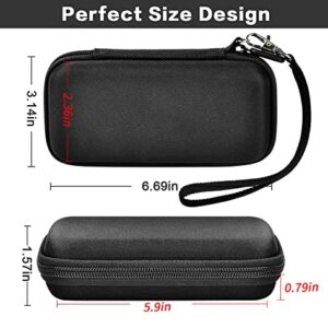 Case Compatible with Anker 633/622/621 Magnetic Battery (MagGo) 10,000mAh Foldable Wireless Portable Charger, Storage Bag for iphone/Cell Phone Power Delivery, Battery Packs Holder - Only Case - Black