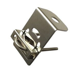 Anteenna TW-CR Mount Bracket Stainless Steel 16mm Hole for L Type UHF Female (SO-239) for 144/440MHz Ham Mobile Antenna