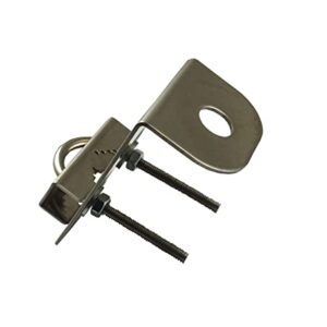 Anteenna TW-CR Mount Bracket Stainless Steel 16mm Hole for L Type UHF Female (SO-239) for 144/440MHz Ham Mobile Antenna