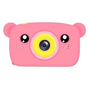 Children Photo Camera Toy Cute - with Several Mini Games Digital Camera Large Screen for Kids Boys & Girls Rechargeable Electronic Camera with 32GB TF Card