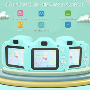 Kids Camera, 800W Cartoon Drop Resistance Mini Digital Camera 2.0 Inch IPS Screen Filter for Kids Gifts