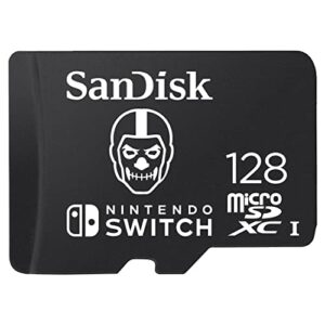 sandisk 128gb microsdxc card licensed for nintendo switch, fortnite edition – sdsqxao-128g-gn6zg